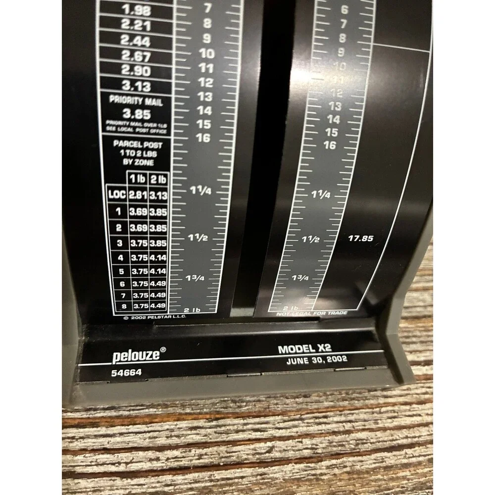 2002 US postage scale Pelouze Scale Co. Model X2